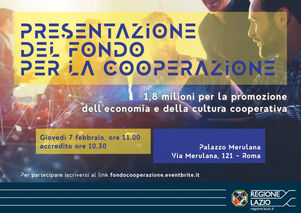 Presentazione del Fondo per la cooperazione