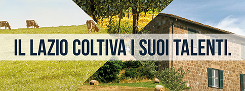 Immagine della campagna "Il Lazio coltiva i suoi talenti" 