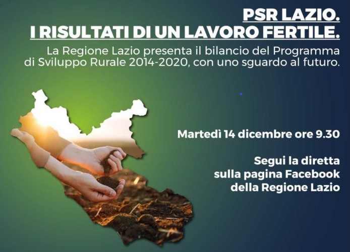 Immagine della campagna "PSR Lazio. I risultati di un lavoro fertile"