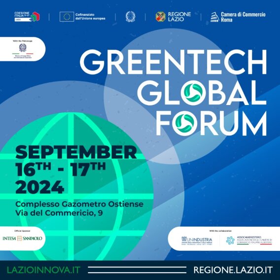 Social card Greentech Global forum - dettagli nel testo della notizia
