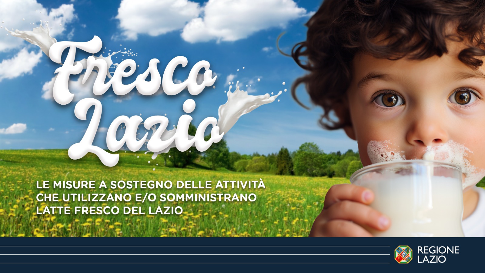 Banner bando Fresco Lazio. Dettagli nel testo della notizia