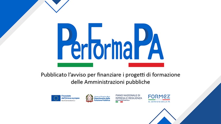 Banner PerFormaPA - dettagli sul bando nell'articolo
