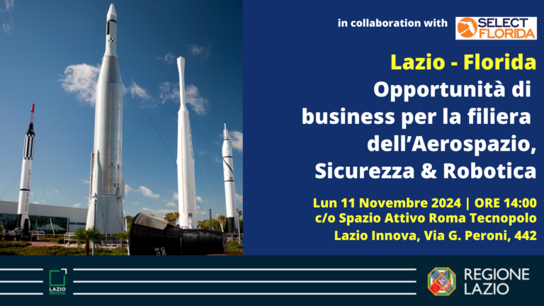 Incontro di networking Lazio-Florida - dettagli nell'articolo
