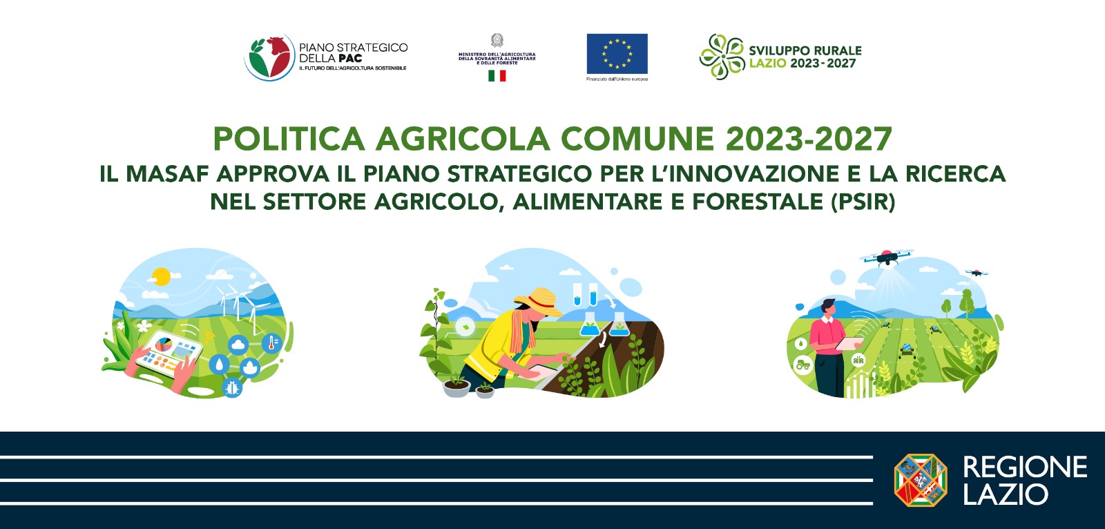 PAC 2023-27, Piano strategico per l’innovazione e la ricerca del MASAF