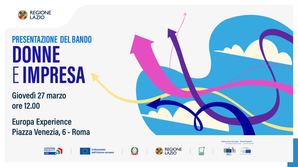 Presentazione bando Donne e impresa (Roma, 27 marzo): dettagli nell'articolo