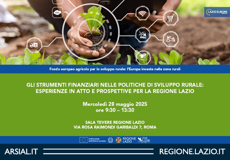 Banner seminario PSR FEASR (Roma, 28 maggio): dettagli nell'articolo