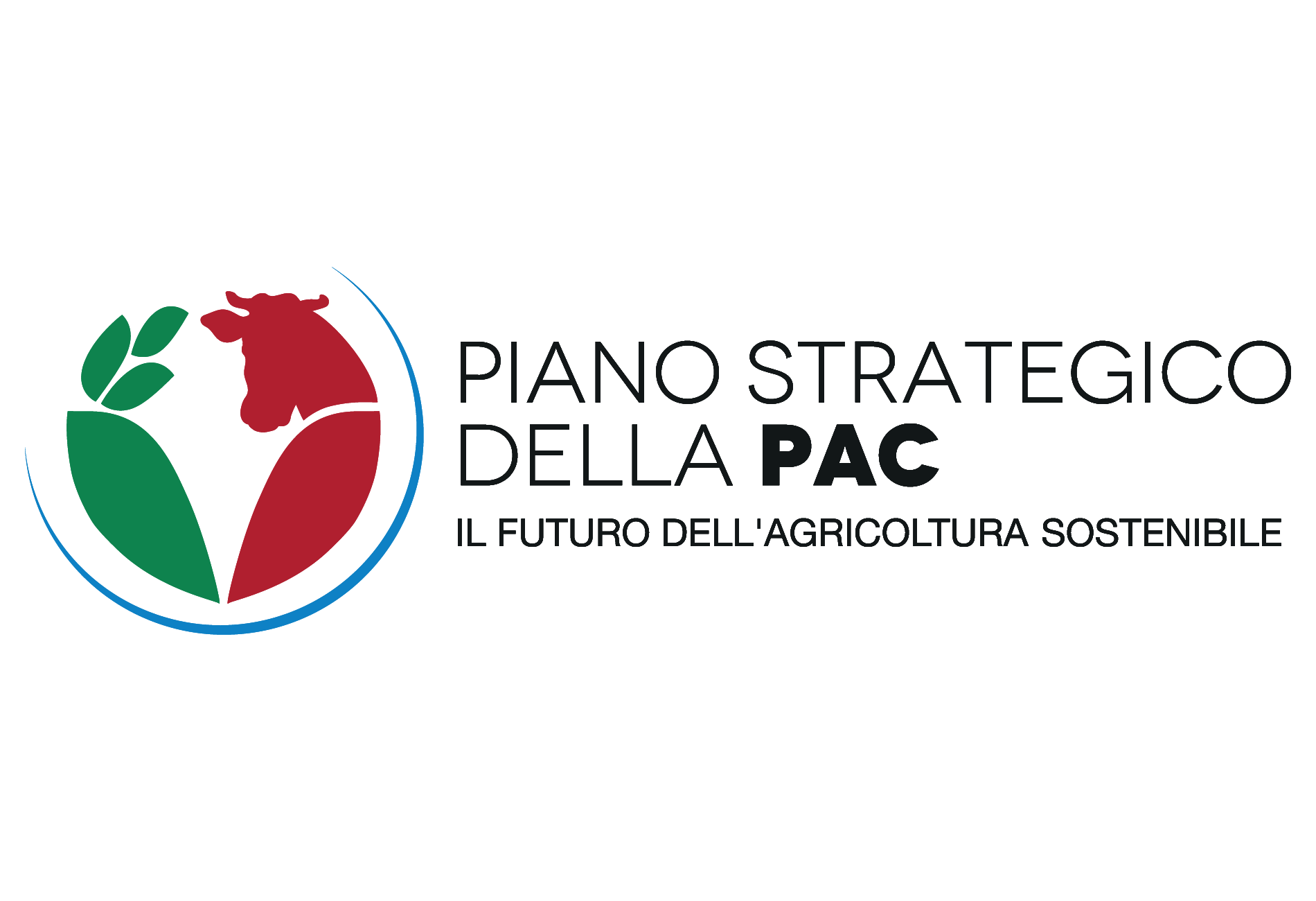 Logo: Piano Strategico della PAC Il futuro dell'agricoltura sostenibile