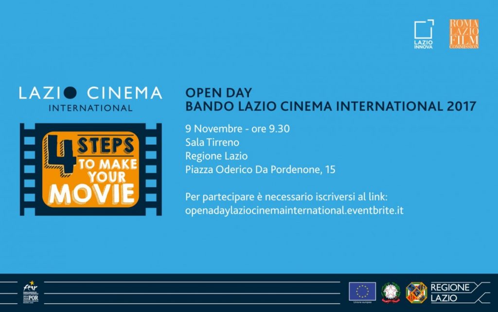 Open day Lazio Cinema International 2017
